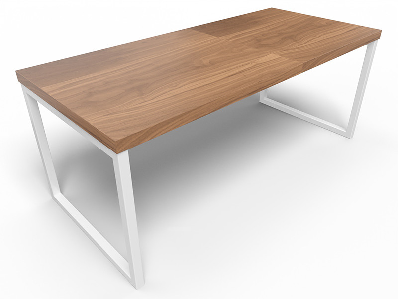 An image of Axis Loop Frame Dining Bench Table - School Dining Tables