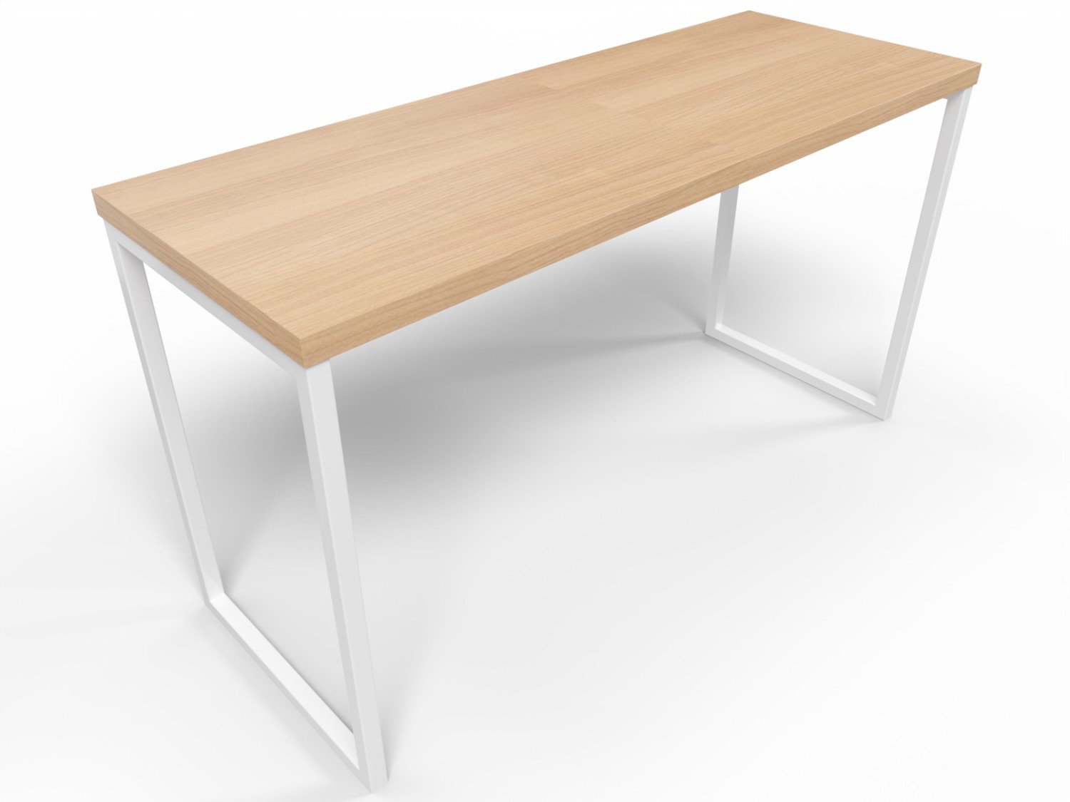 An image of Axis Loop Frame Poseur Bench Table - School Dining Tables