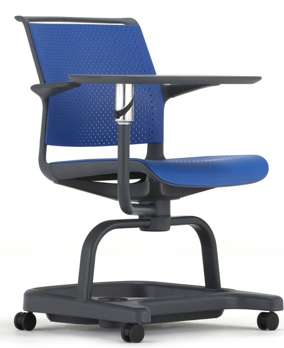 An image of Armitage Scholar Multi Purpose Tablet Chair with Plastic Shell - P...