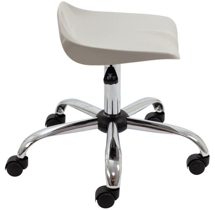 An image of Titan Poly Swivel Chair without Back - Plastic Chairs for Schools