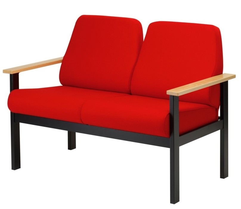 An image of Bikerz Heavy-Duty Two Seater Sofa - Sofas