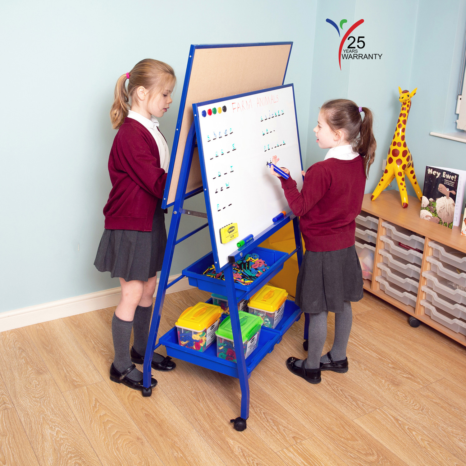 An image of TX Double Board A Frame Easel - Landscape