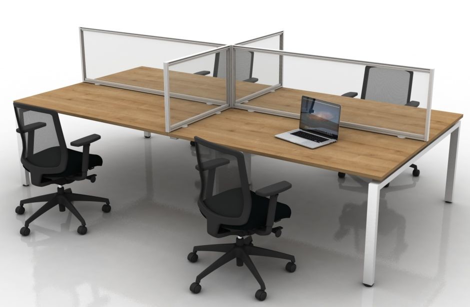 An image of Orion Protect Acrylic Desk Screens - Screens and Room Dividers