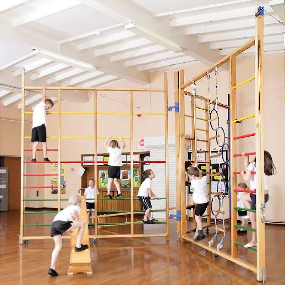 An image of Orangu Combi Climbing Frame - Gym Equipment