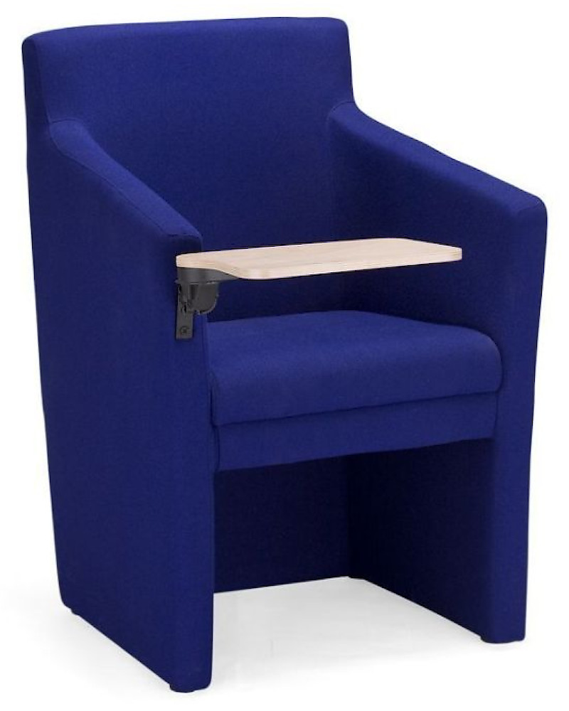 An image of Club SQ Tub Chair with Writing Tablet - School Chairs With Writing...