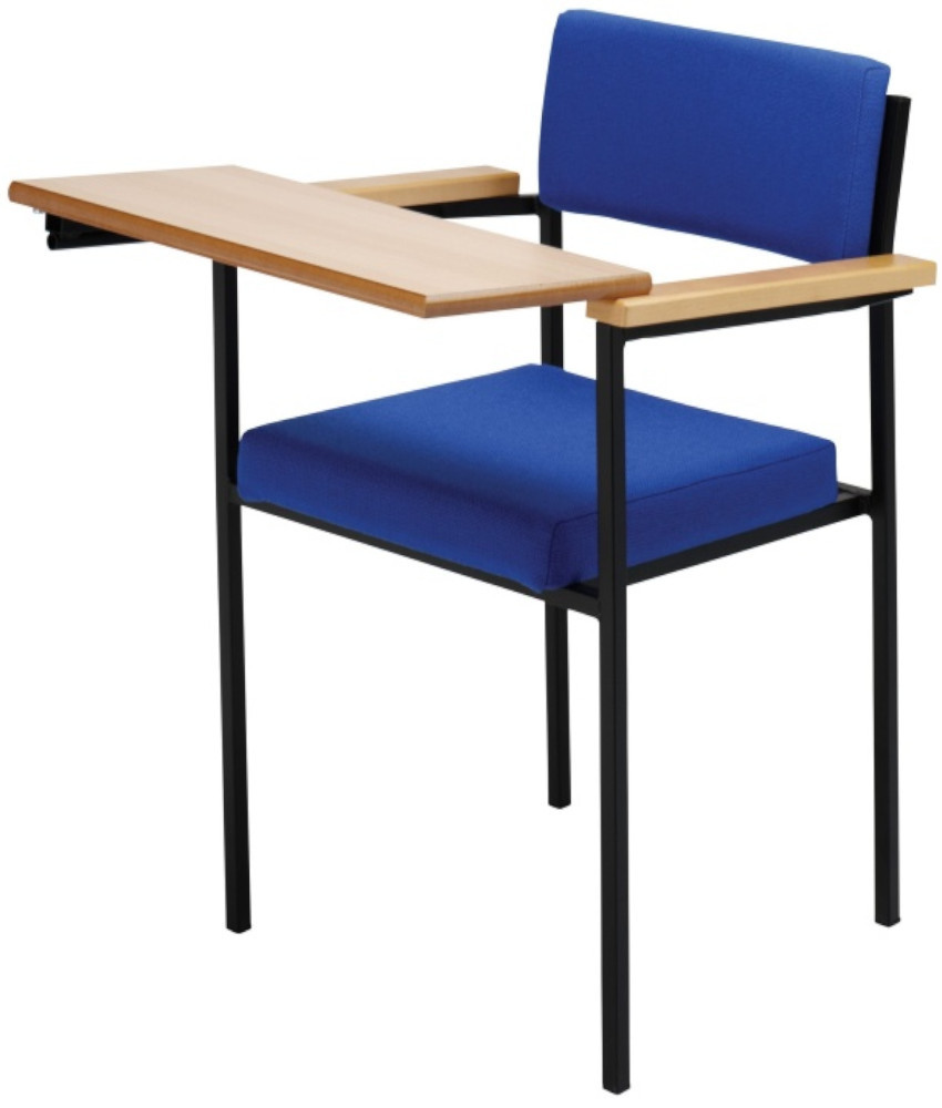 An image of Mumosa 19 Conference Armchair with Tablet - School Chairs With Wri...