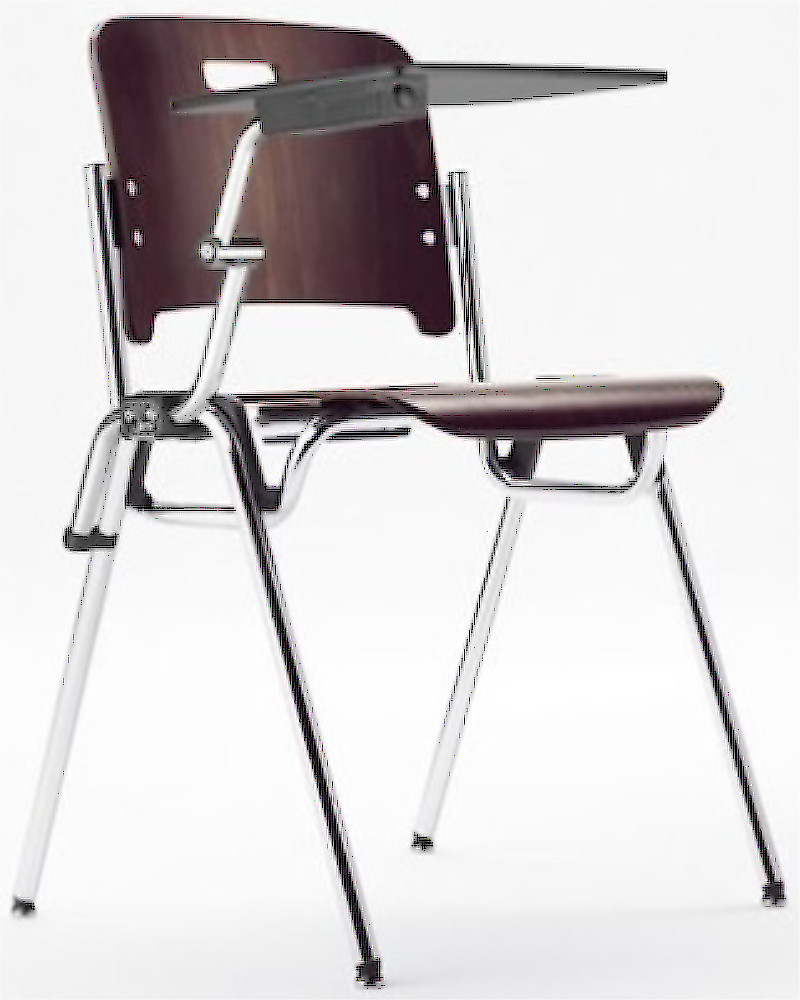 An image of Slyde Plywood Flip-Up Chair with Writing Tablet - School Chairs Wi...