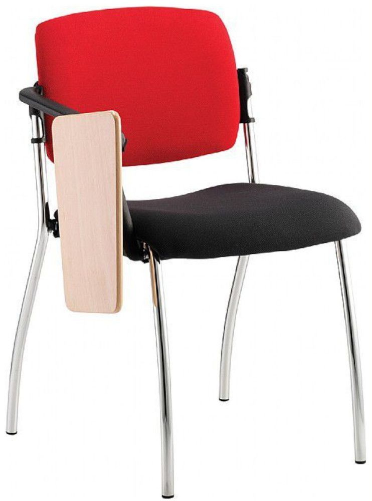 An image of Calina Conference Chair with Writing Tablet - Plastic Chairs for S...