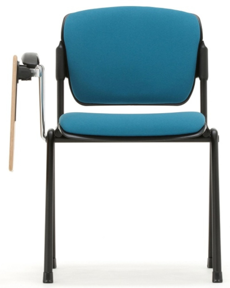 An image of Marxo Conference Chair with Writing Tablet - Plastic Chairs for Sc...