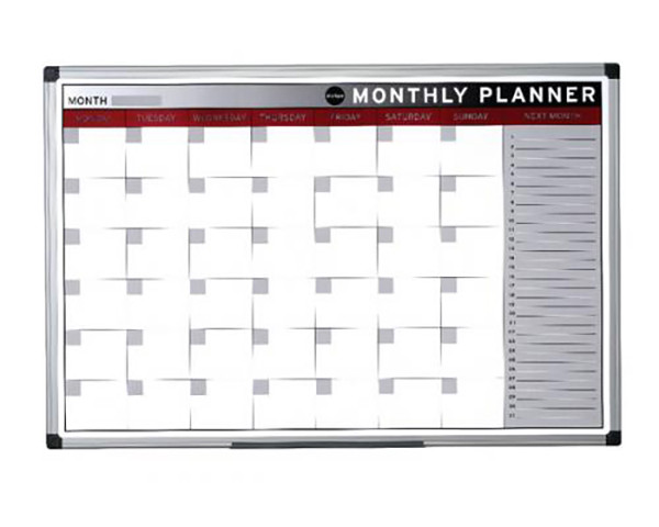 An image of Bio Month Planner - Printed Whiteboards