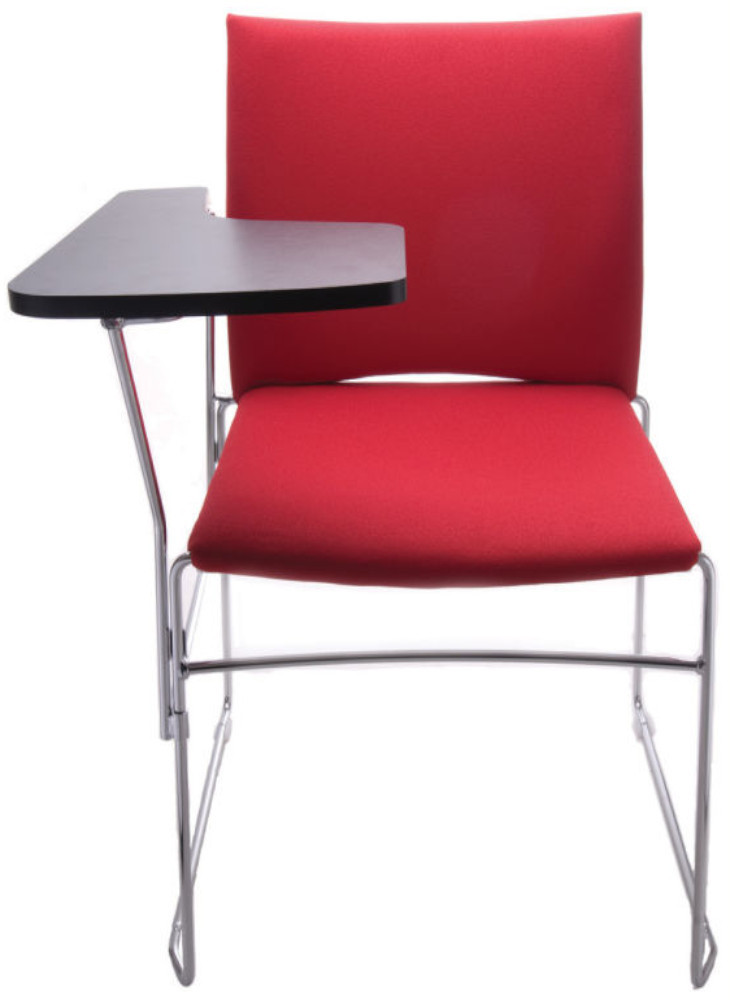 An image of Willis Plastic Shell Chair with Full Seat and Back Upholstery - Sc...