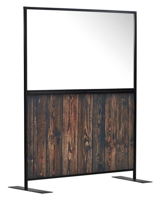 An image of Safeguard Express Protection Screen - Rustic - Screens and Room Di...