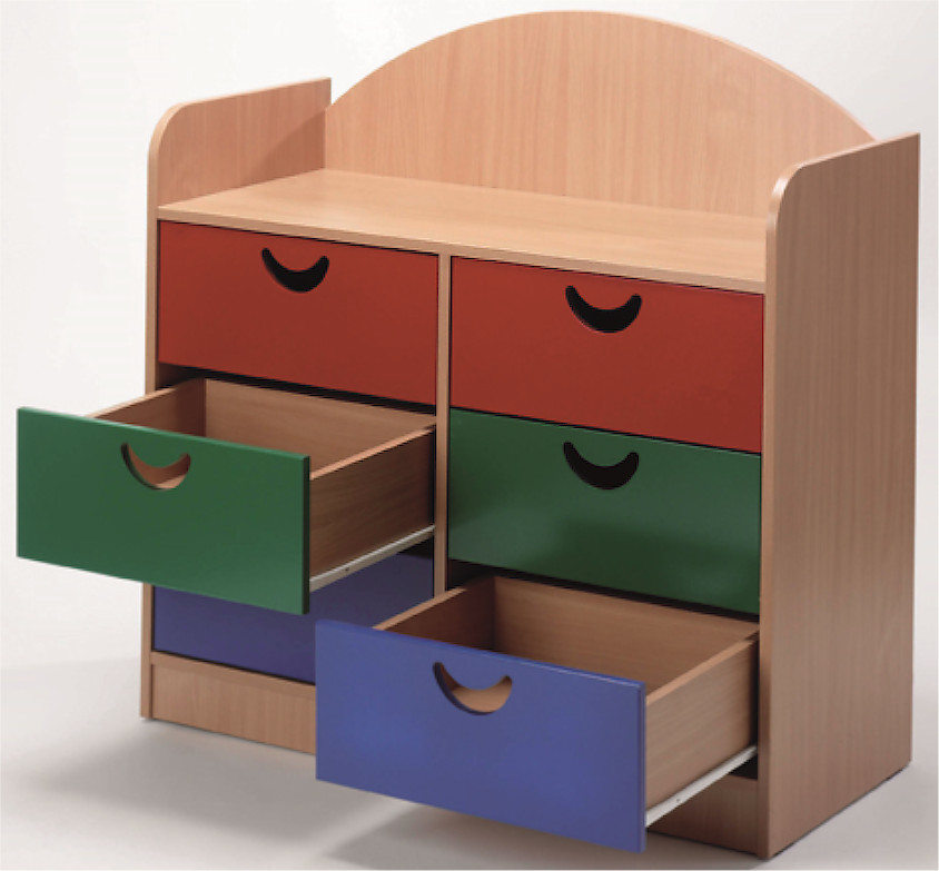 An image of Streetoo Six Drawer Unit