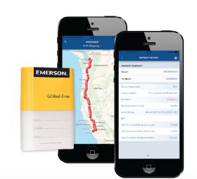 Emerson GO Real-Time tracker mobile