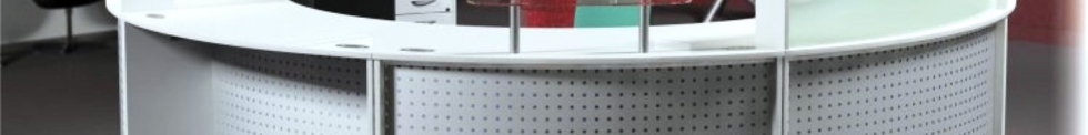 Vision Modular Reception Desks for sale