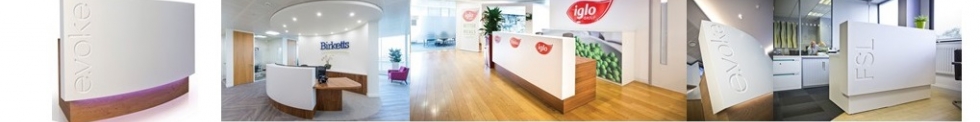 Evo Evoke Reception Desks for sale