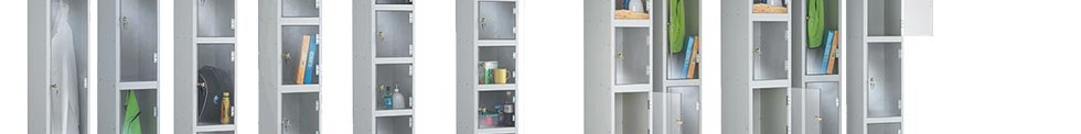Lockers with Clear Doors for sale