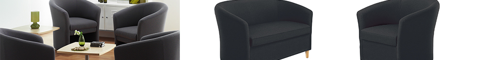 Tub style sofas and tub chairs for sale