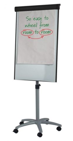 Buzz Mobile Flipchart Easel Office Reality Buzz Mobille Flipchart Easel