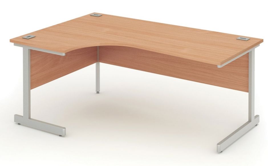 Left Hand Radial Office Desk Draycott Office Reality