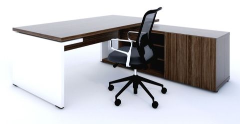 Executive Desk And Credenza Nitro Office Reality