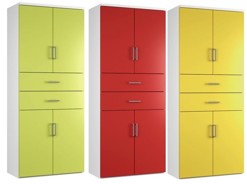 Next Day Coloured Combi Storage With Drawers Scope Office Reality