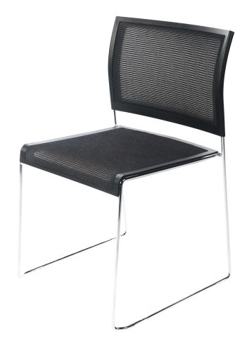 Primo Mesh High Density Stackable Conference Chair