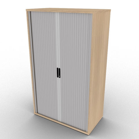 Side Tambour Cupboard Avalon Office Reality