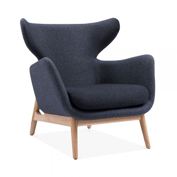 Scandi Winged 1 Seater Sofa Office Reality