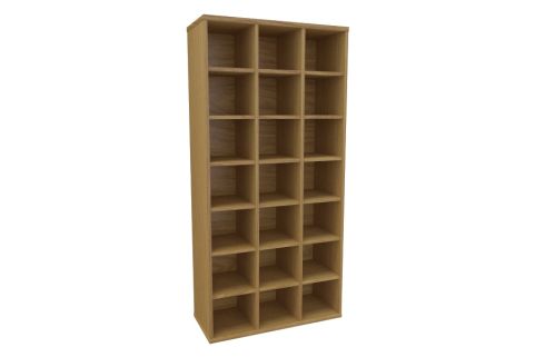 800 X 1657 Pigeon Hole Bookcase Avalon Office Reality