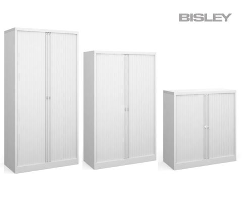 Next Day Bisley Contract Tambour Cabinets Office Reality