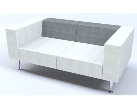 Hugo Box Style Two Seater Designer Sofas