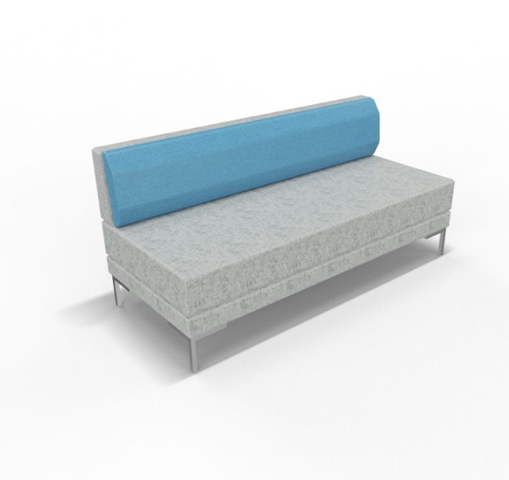 Horay Low Back Sofa No Arms Office Reality
