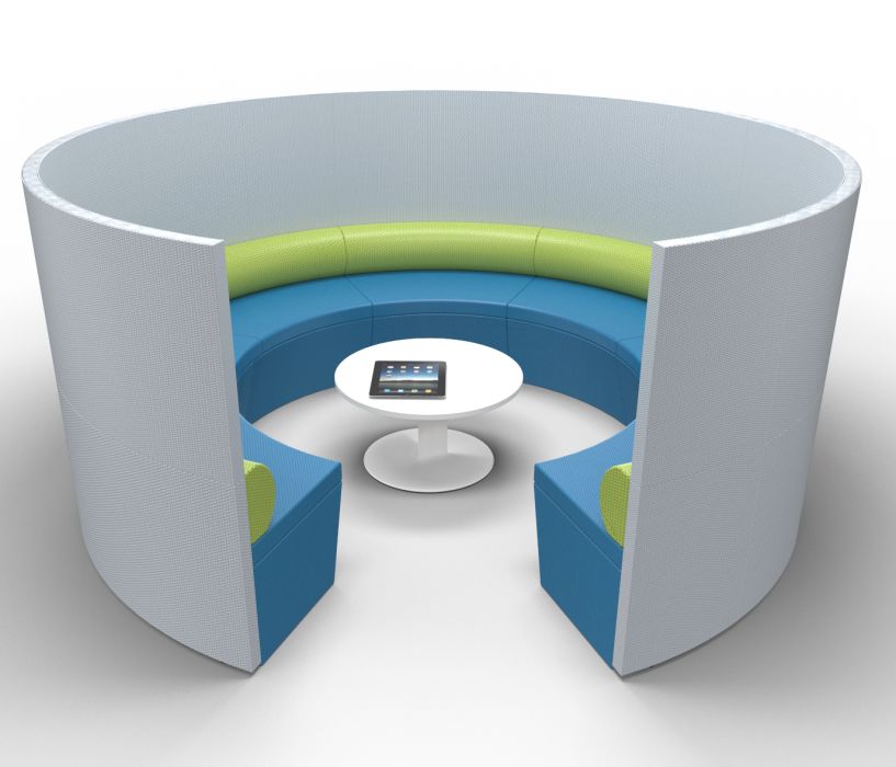 Seating Pod 5 SUKA Office Reality