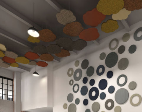 Haven Cloud Acoustic Ceiling Office Reality