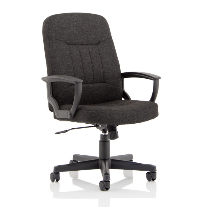 Fabric Executive Chair With Fixed Arms - Hasting - Office ...