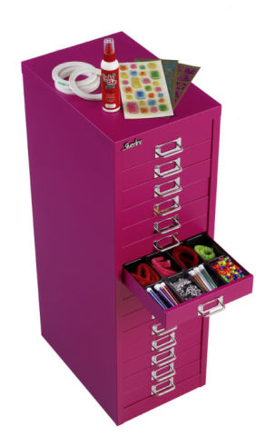 One Colour Multi Drawer Cabinets Silverline Band B Colours