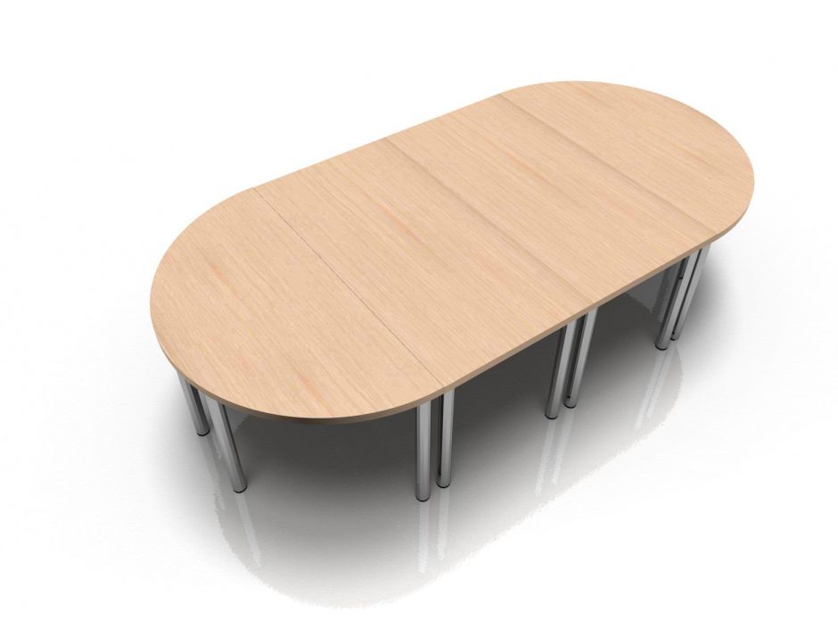 GM Deluxe Half Moon Table Office Reality