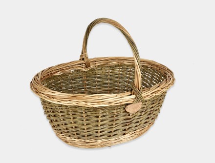 English Oval Shopping Basket
