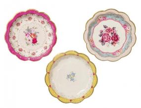 Truly Scrumptious Rose Paper Tea Plates