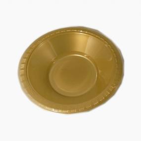 Gold Plastic Bowls