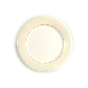Ivory Party Side Plates by Caspari