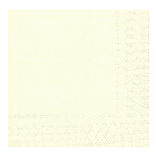 Ivory Paper Napkins Dinner Size by Caspari