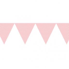 Pale Pink Paper Bunting