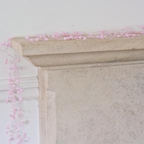 Pink Pearl Garland - 2 Metre