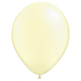 Pearl Ivory Latex Balloons x 6