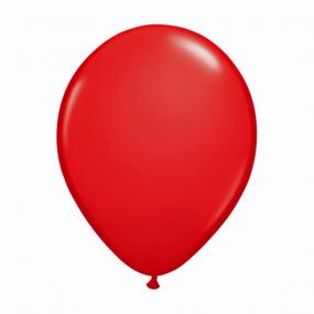 Red Latex Balloons x 6
