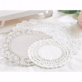Silver Party Porcelain Doilies