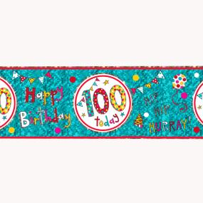 100th Birthday Banner - Rachel Ellen Designs