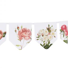 Blossom & Brogues Pink and White Bunting